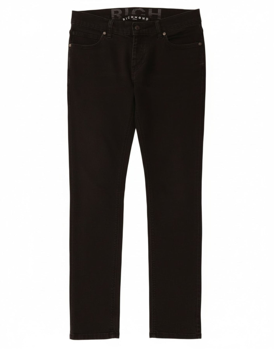 Jean Slim Femme Richmond W30 L32 Coton Noir