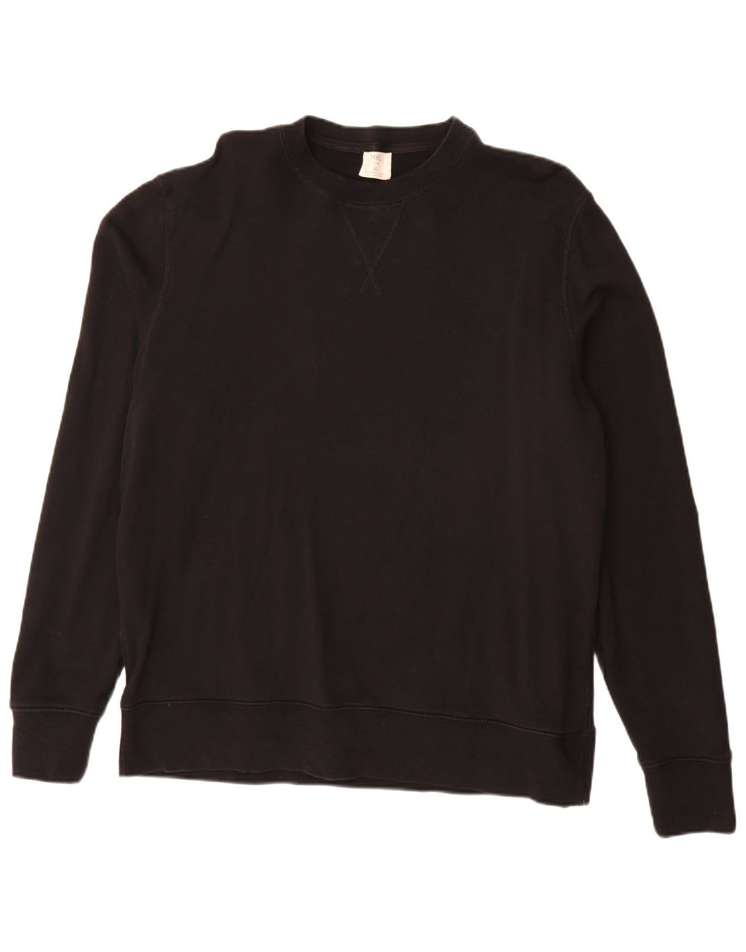 Marks & Spencer Sweat-shirt pour homme XL en coton noir