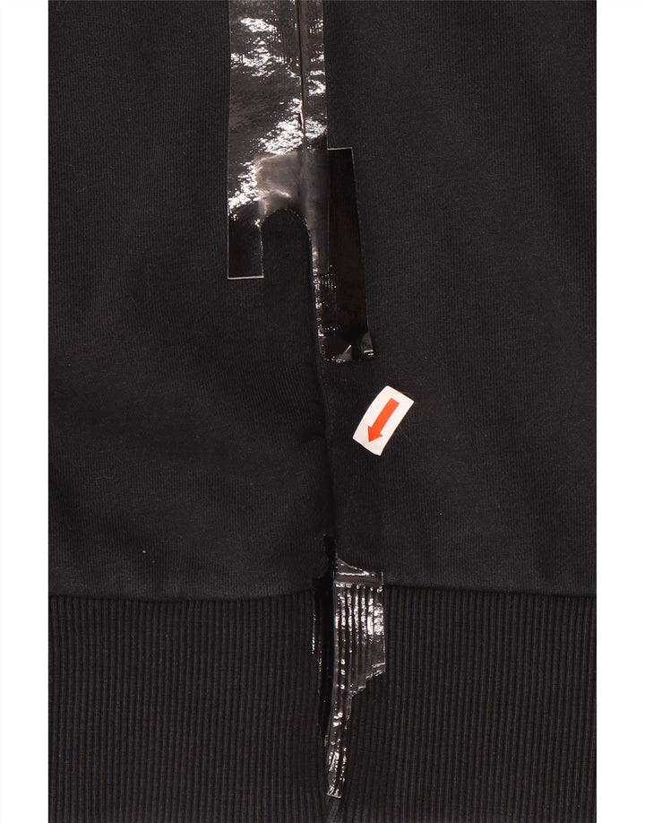 Diesel Sweat-Shirt Graphique Garçon 15-16 ans Noir Coton