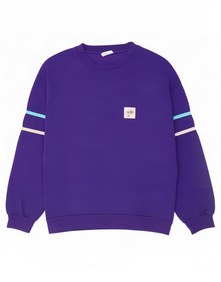 Crane Sweat-shirt pour homme IT 50 Violet moyen Colourblock