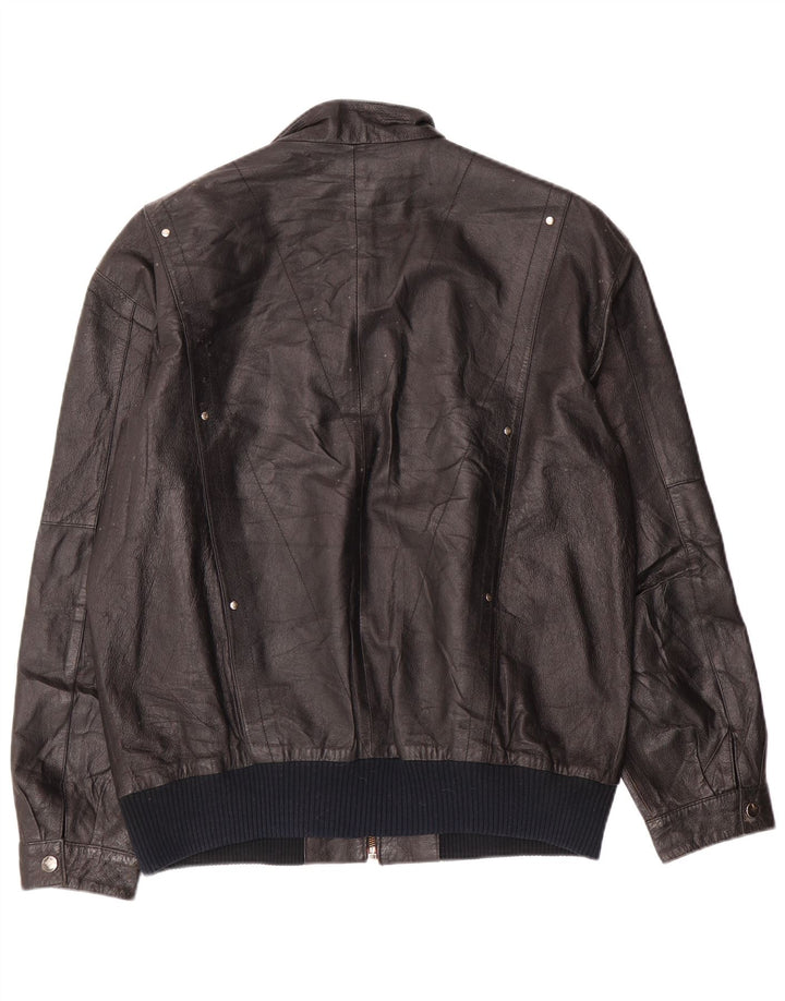 ESCO Veste en Cuir Homme IT 52 XL Cuir Noir