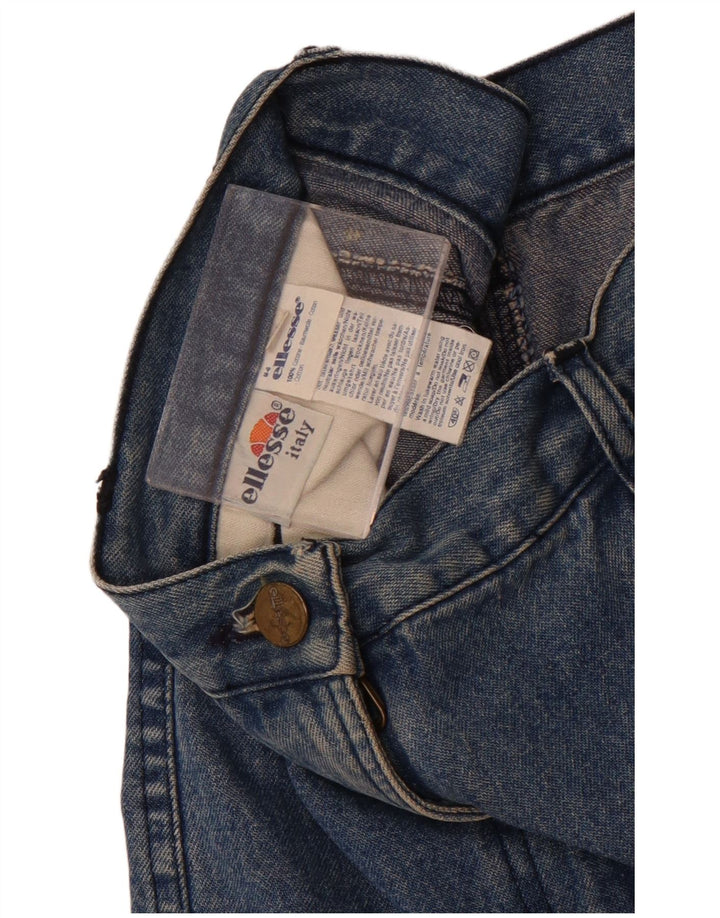 Ellesse Femme Jupe En Jean Moyen W28 Bleu Coton