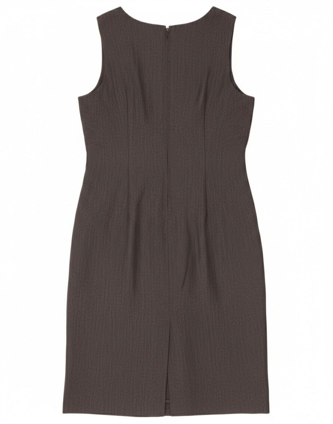 robe fourreau sans manches femme vintage UK 12 Gris moyen
