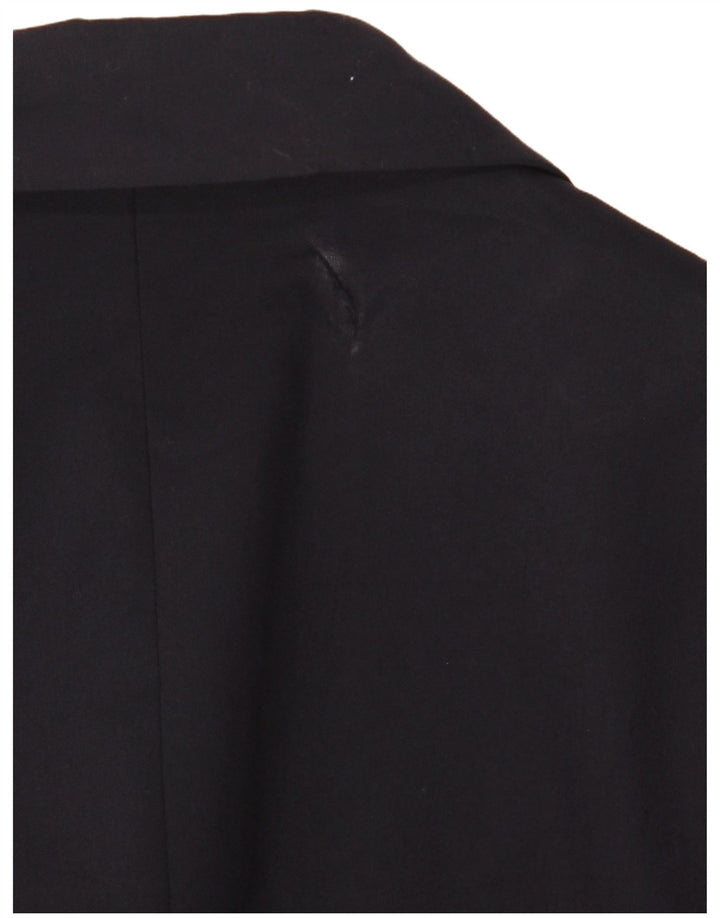 Zara Veste Blazer 2 Boutons Homme EU 44 XS Bleu Marine Polyester