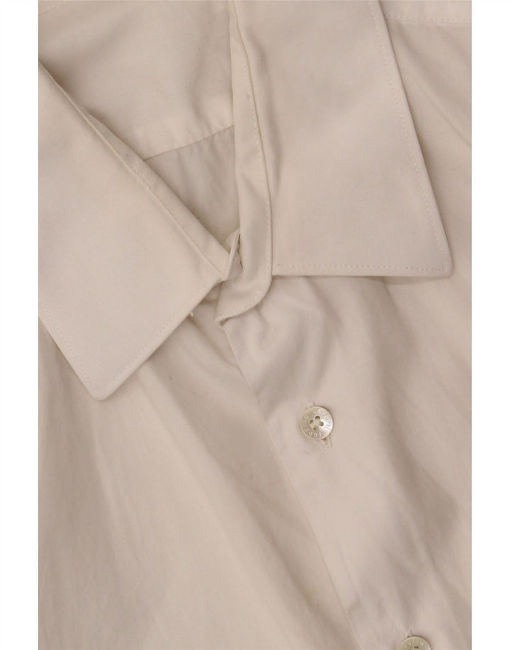 Roberto Cavalli Chemise Homme Taille 41 16 Grand Coton Blanc