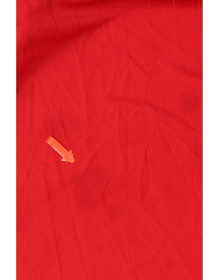 Adidas Hommes Climalite Top Manches Longues 2XL Rouge Polyester