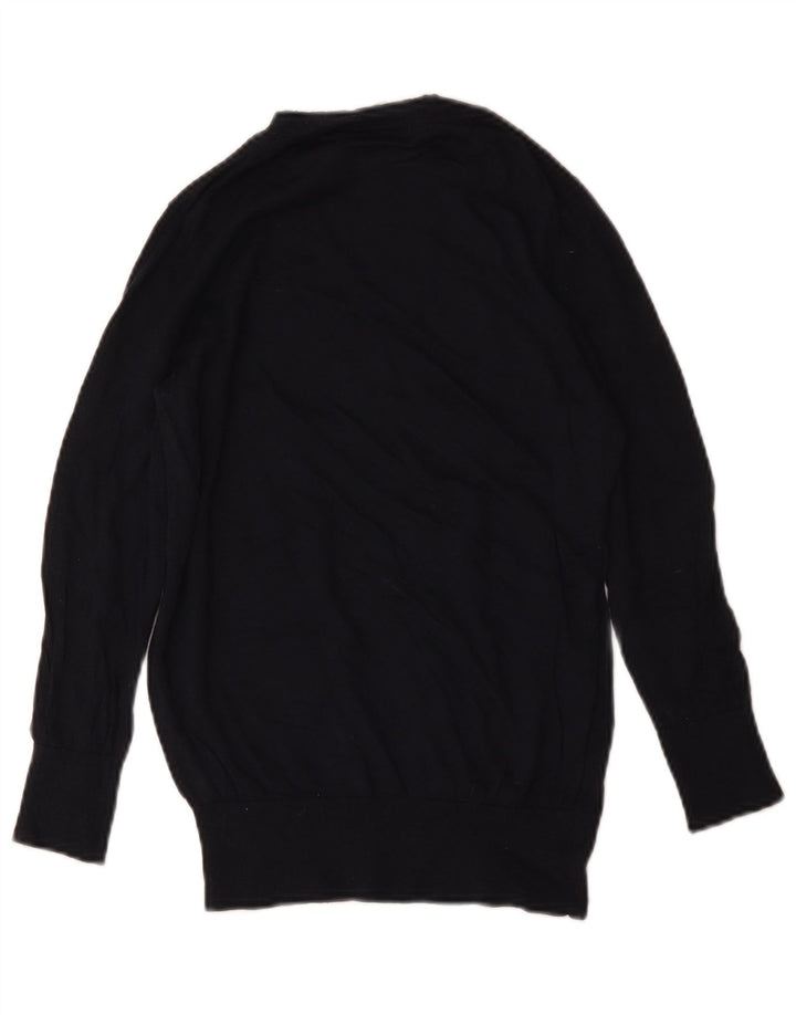 Gap Pull ras du cou pour femme UK 10 Petite laine bleu marine
