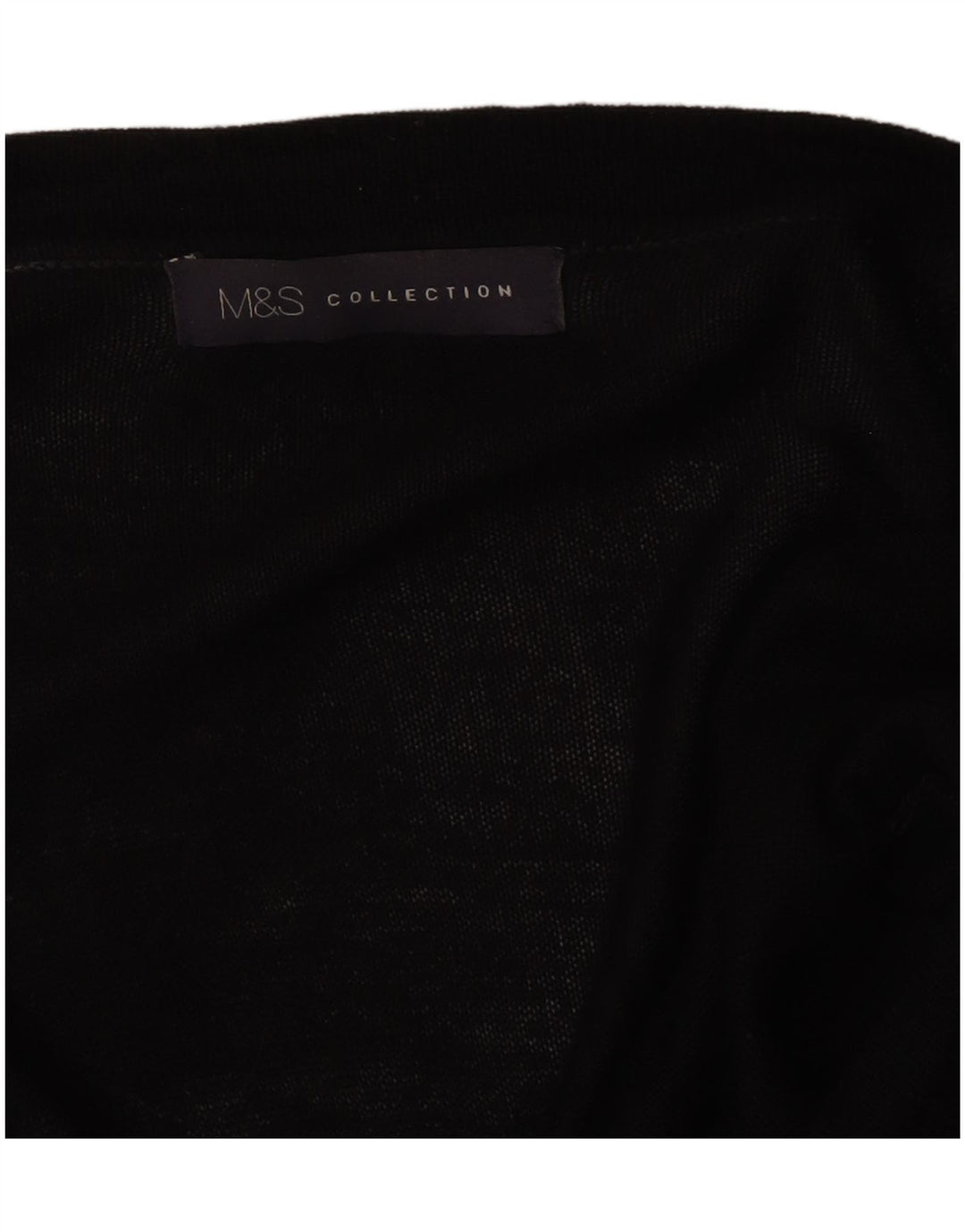 Marks & Spencer Pull cardigan ouvert pour femme UK 14 Noir moyen