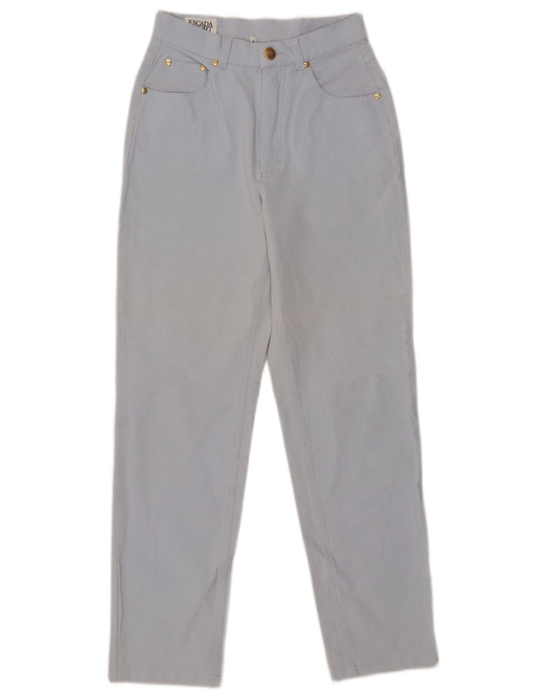 Escada Jean fuselé pour femme EU 34 XS W25 L27 Bleu Coton
