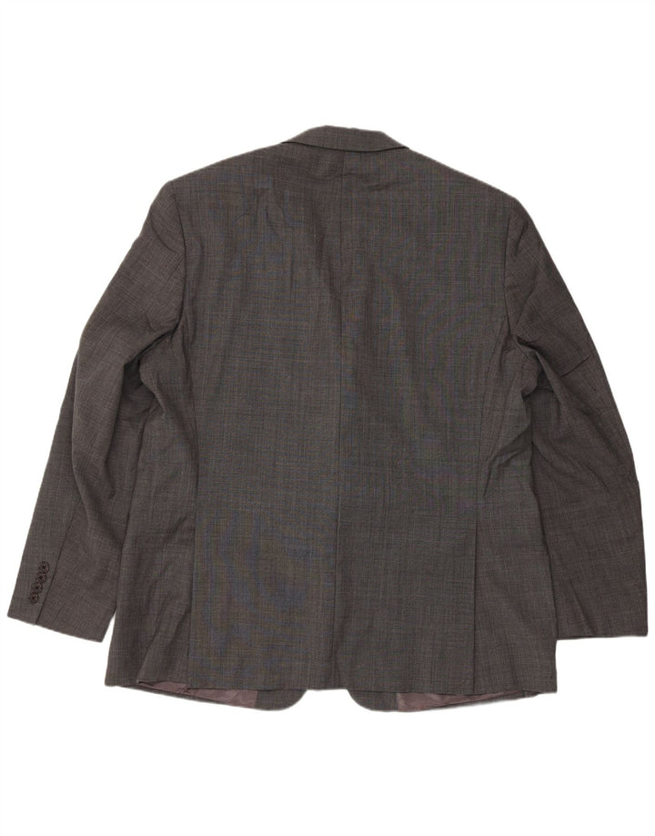 Ralph Lauren Veste blazer longue à 2 boutons pour homme UK 46 2XL Gris classique