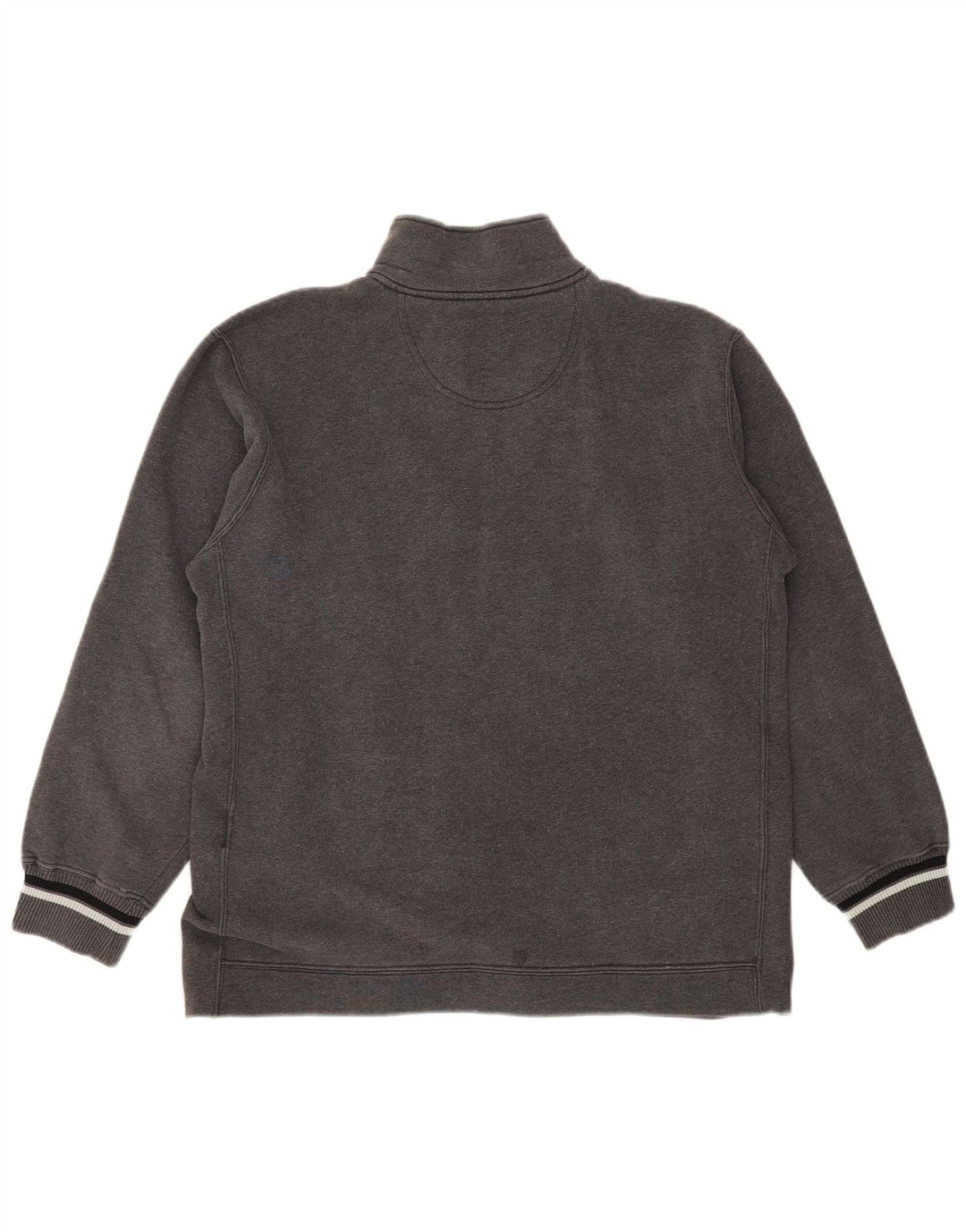 CHAMPION Sweat-Shirt Col Zippé Homme XL Gris Coton