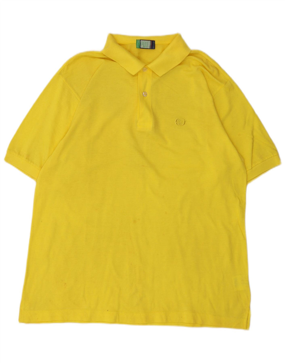 SERGIO TACCHINI Polo Homme IT 52 Large Jaune Coton