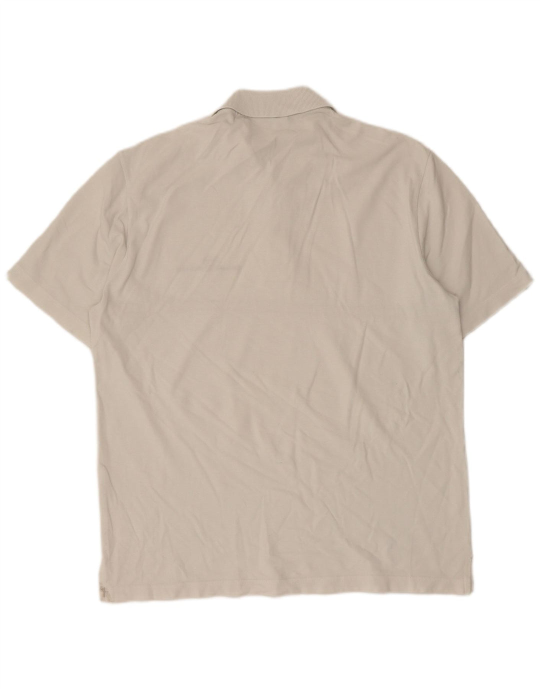 Sergio Tacchini Polo Homme Grand Coton Rayé Blanc