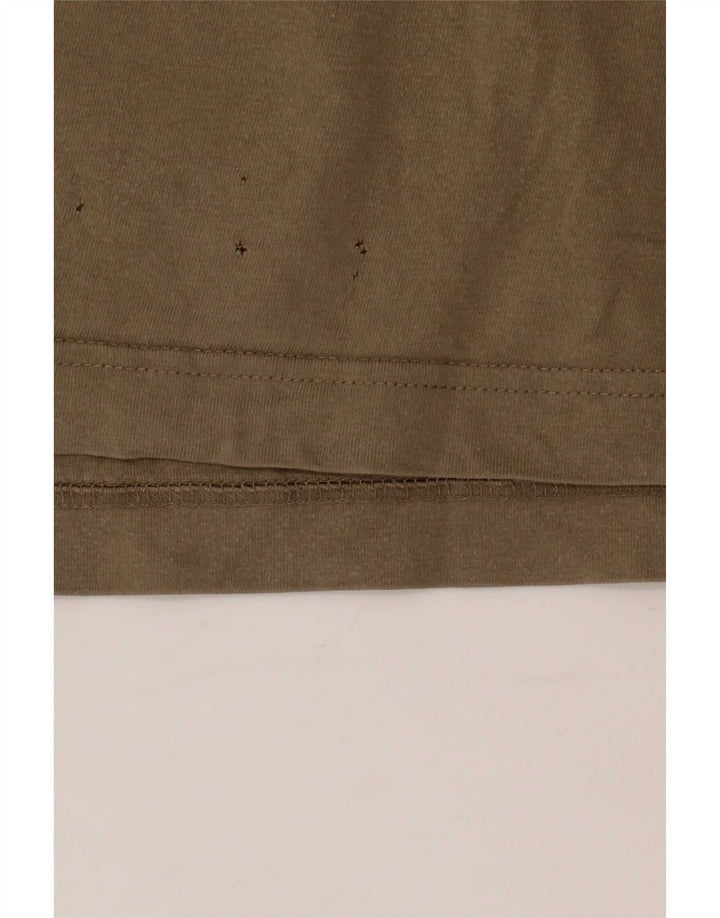 Puma Haut à manches longues pour homme Beige Large Colorblock