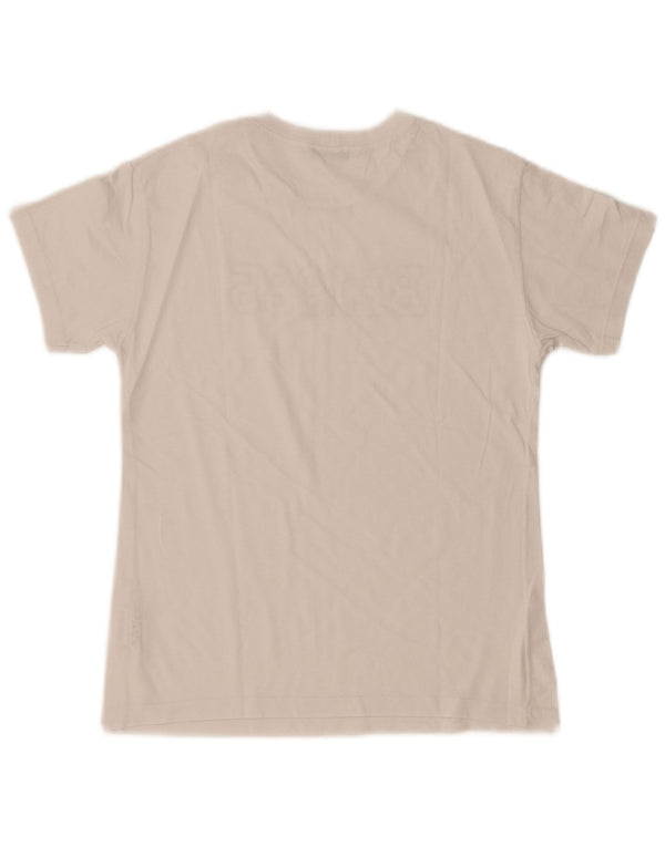 Benetton T-Shirt Graphique Fille 11-12 Ans 2XL Blanc