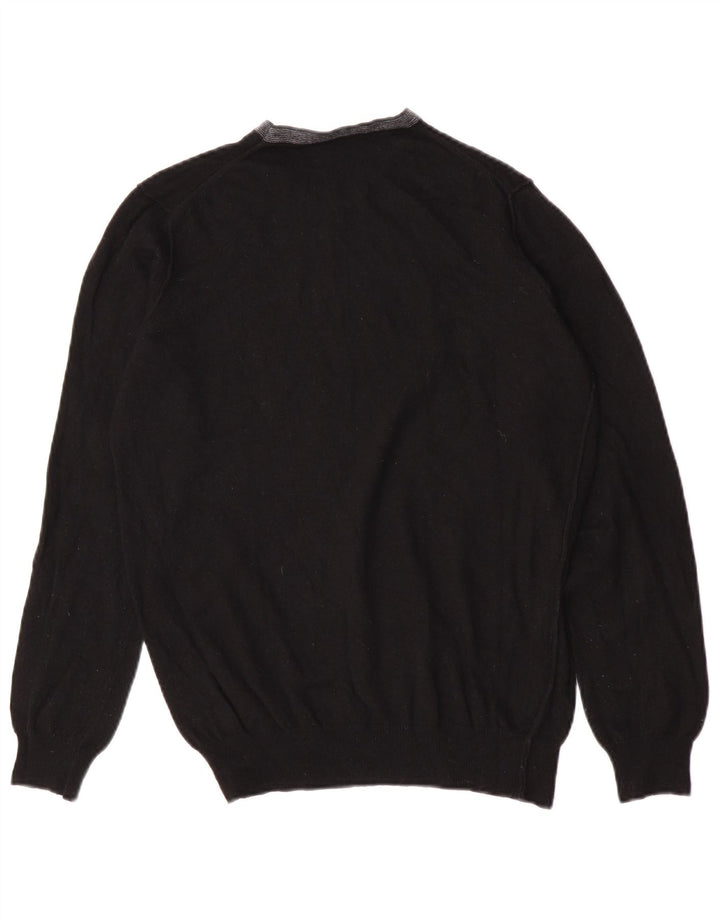Blauer Pull Col Rond Homme Noir Moyen