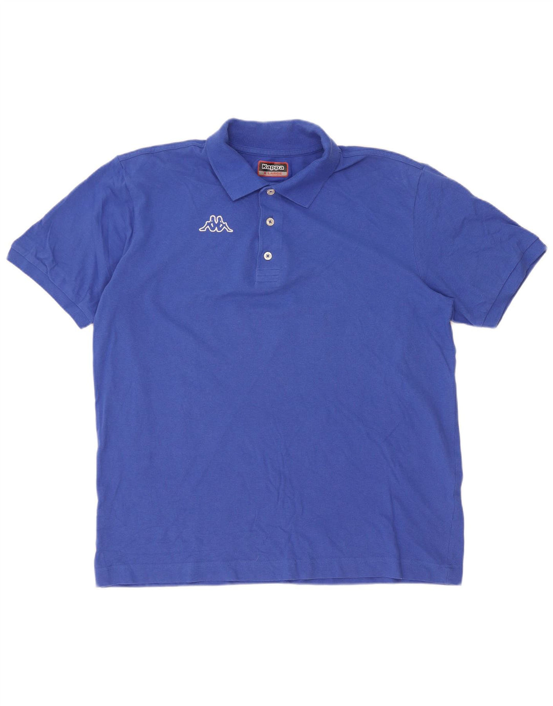 Kappa Polo Homme XL Bleu Coton