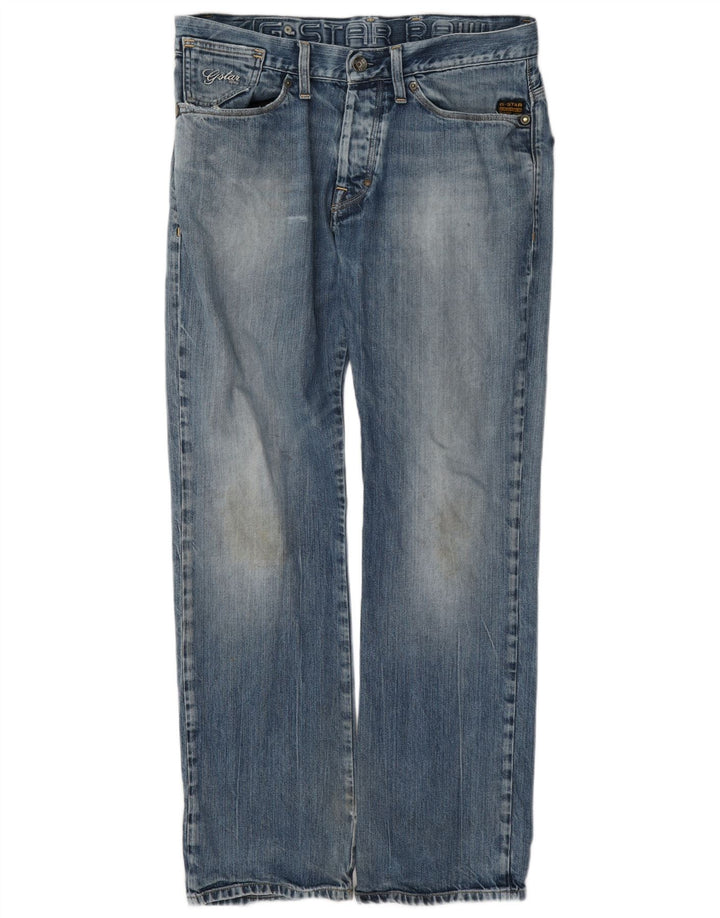 G-Star Jean droit homme W33 L32 bleu coton