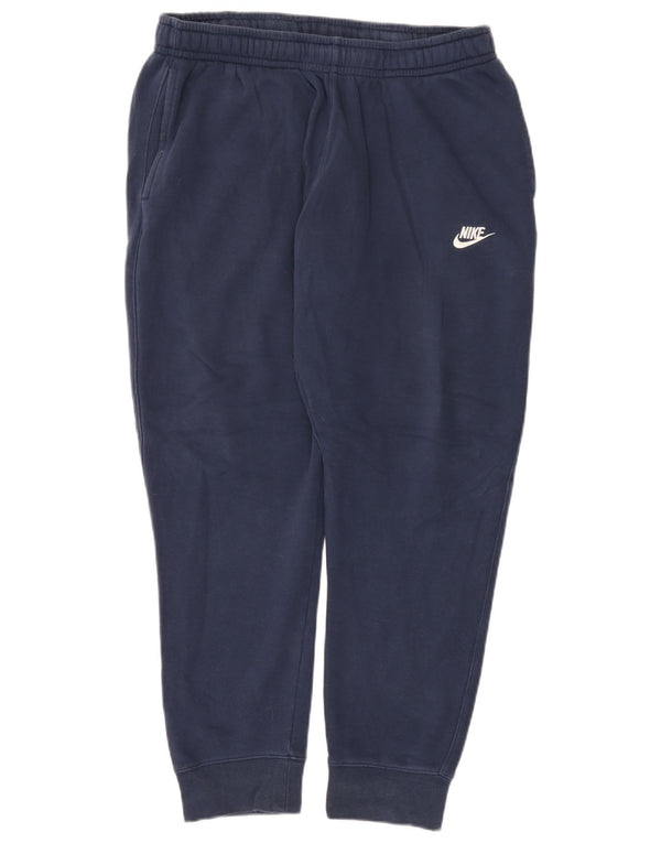Nike Pantalon de survêtement pour homme en coton bleu marine Taille L