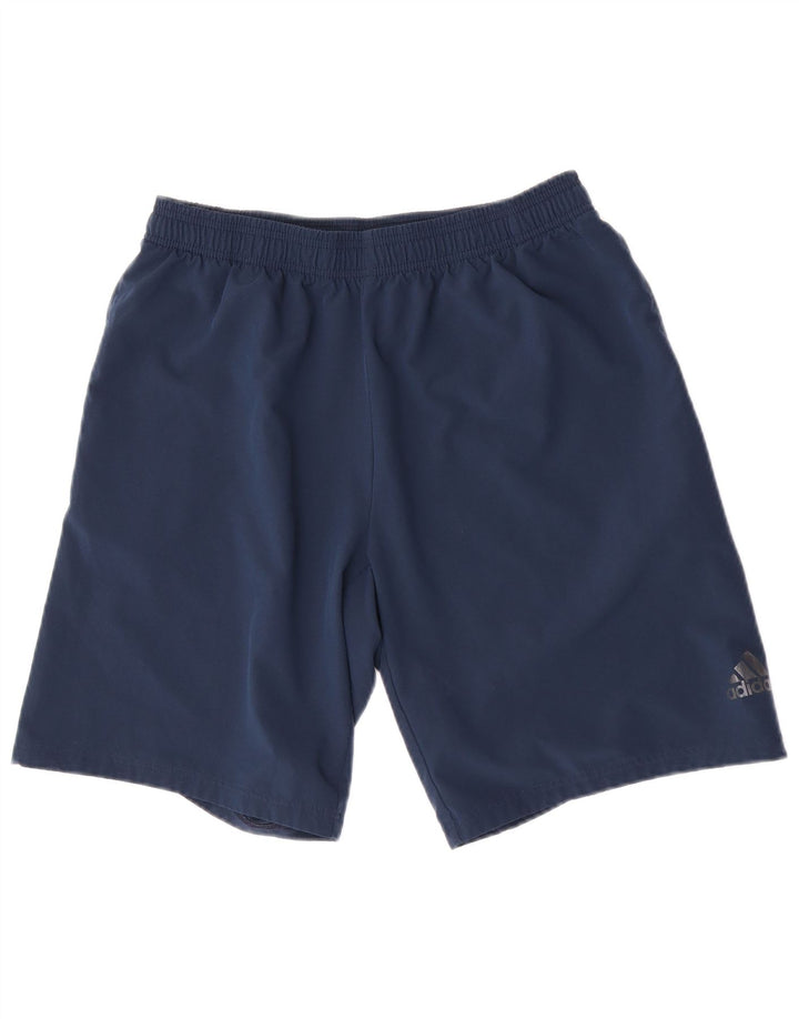 Adidas Hommes Climalite Sport Shorts Grand Bleu Marine Polyester