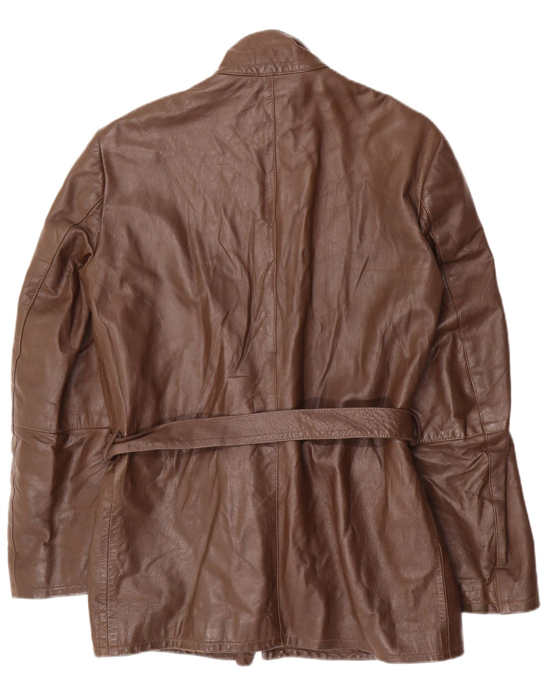 Veste en cuir femme vintage IT 50 XL Marron