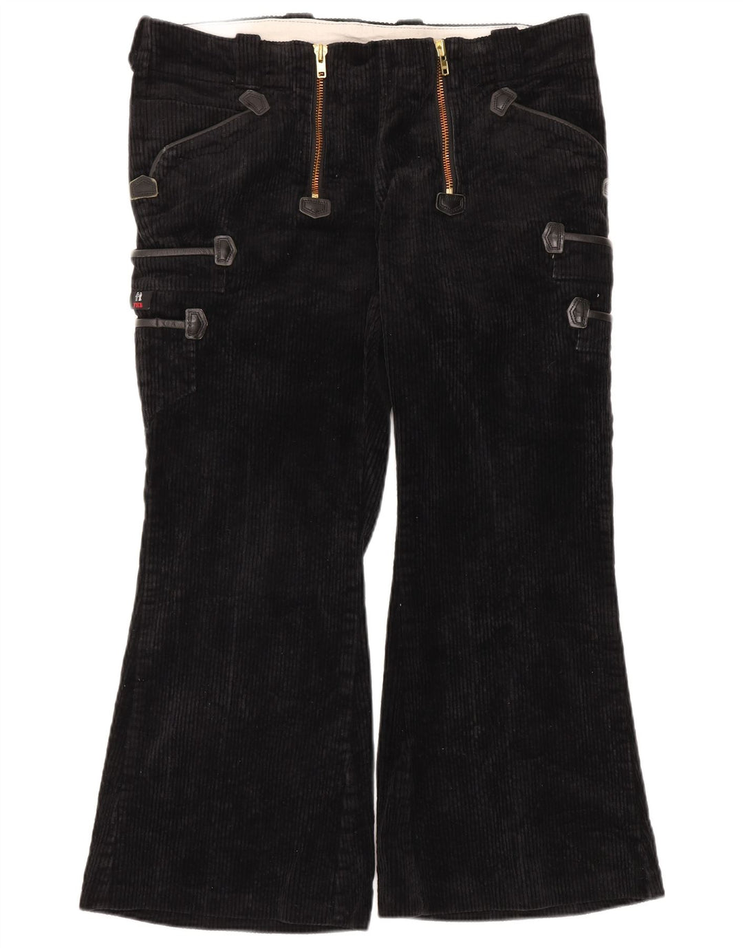 FHB Pantalon Cargo Guild Bootcut Homme W40 L28 Noir
