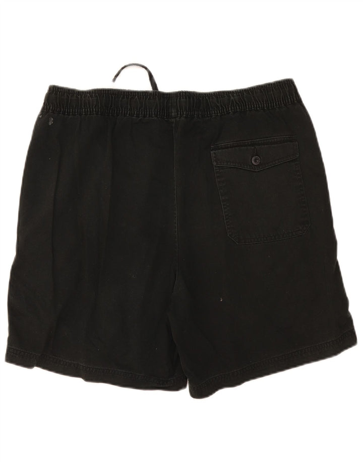 MARKS & SPENCER Short Chino Homme Large W34 Coton Noir