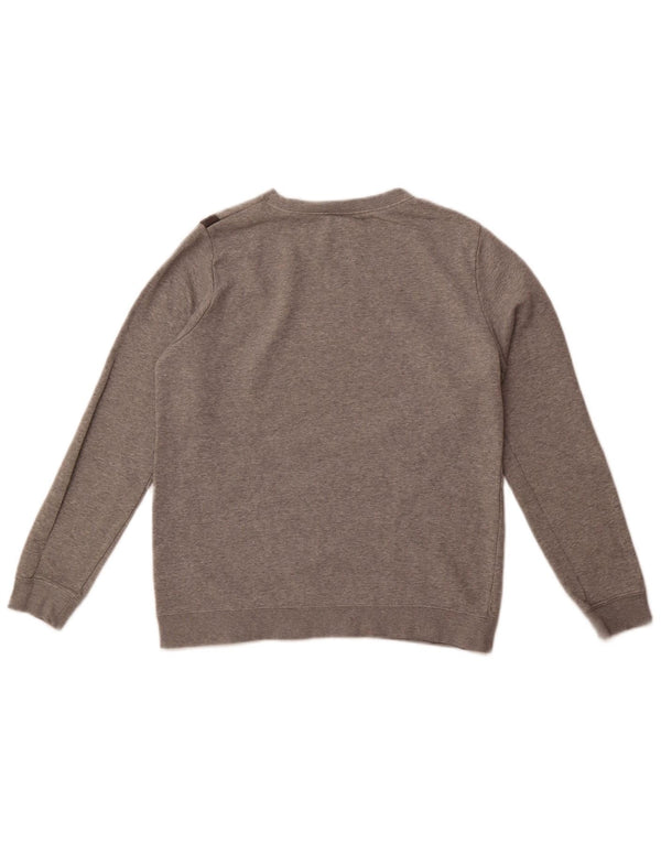 Nike Sweat-shirt graphique pour fille 13-14 ans XL Gris Colorblock Coton