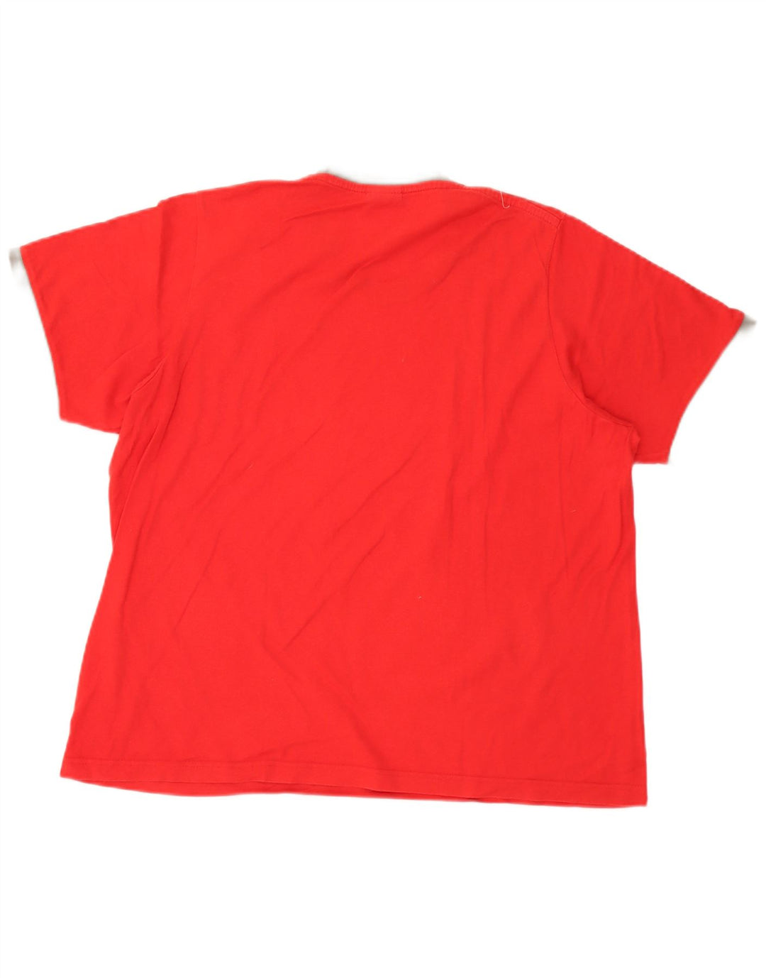 Adidas T-Shirt Graphique Homme Rouge Moyen Coton