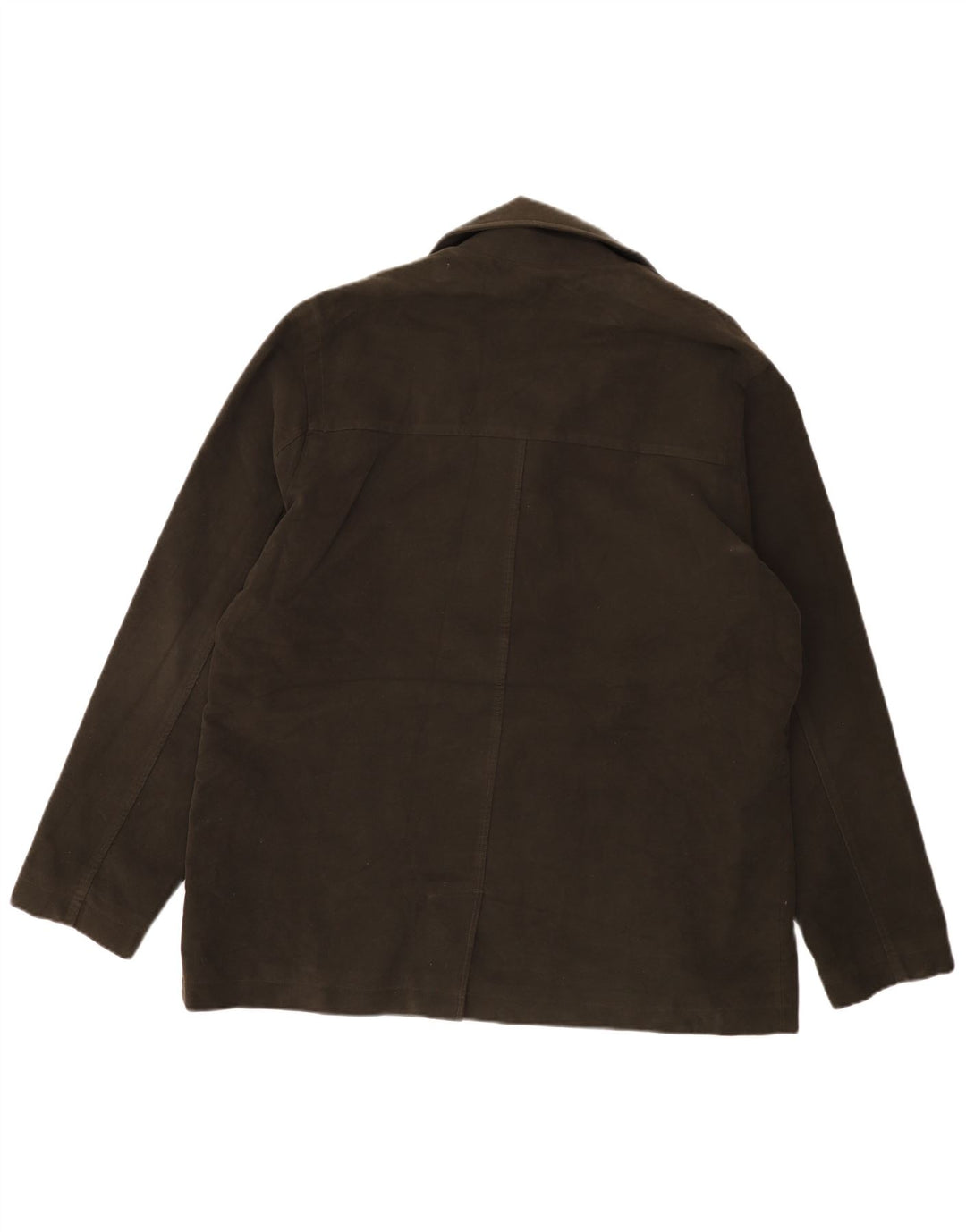 Marks & Spencer Veste en daim ouverte autographe pour homme UK 42 XL Kaki