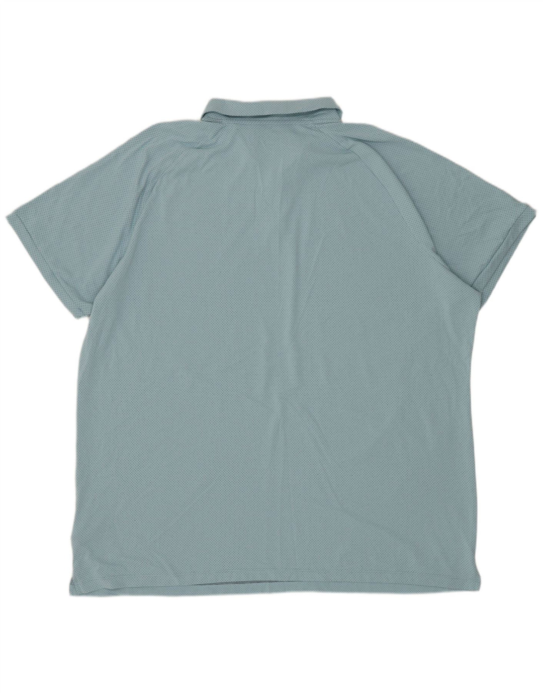 NIKE Polo Homme 2XL Bleu Rayé Polyester