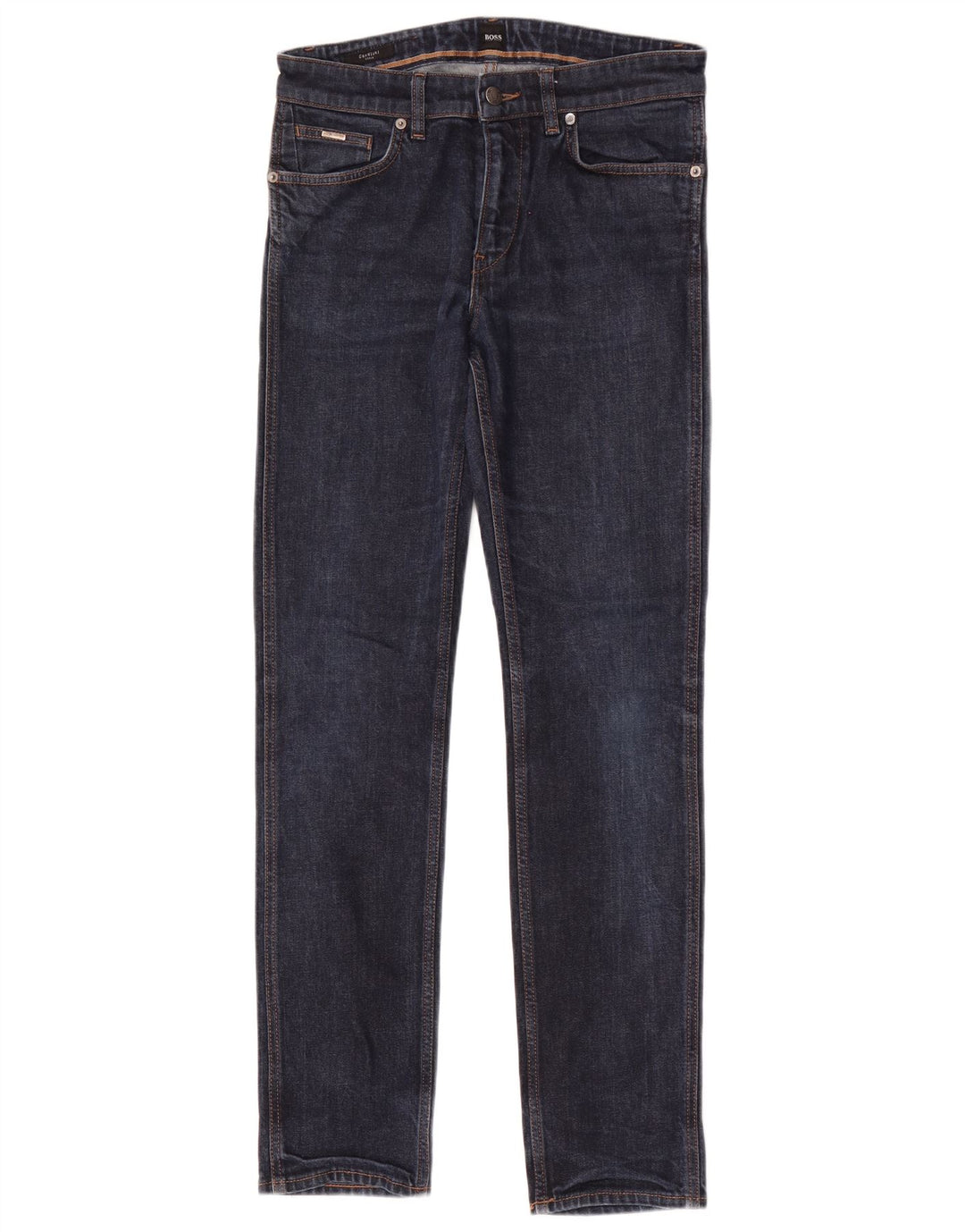 Hugo Boss Jean Slim Stretch W30 L32 Bleu Coton Homme