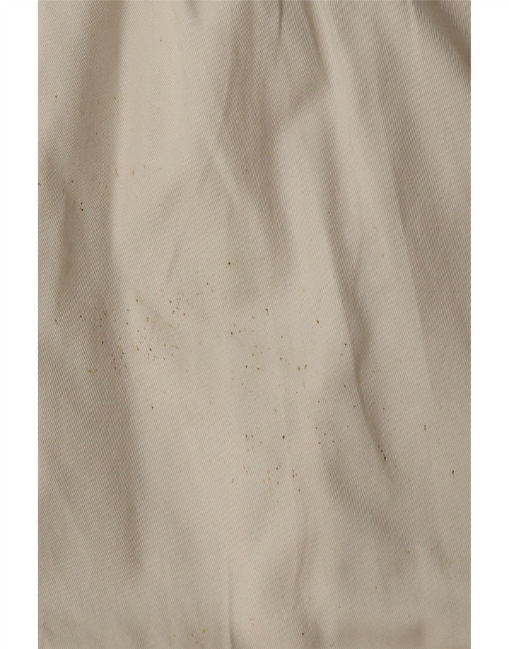 POLO RALPH LAUREN Pantalon Chino Pegged Homme W35 L32 Coton Blanc Cassé