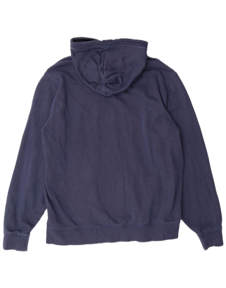 PENGUIN Pull à capuche pour homme en coton bleu marine Taille L