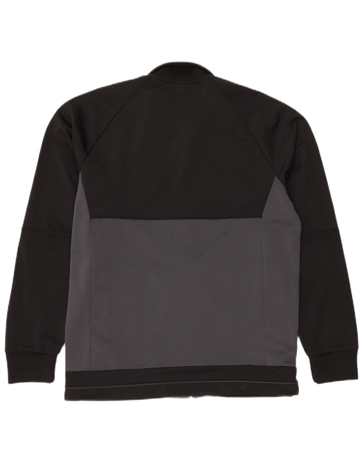 ADIDAS Veste de survêtement pour homme Large Noir Colorblock Polyester