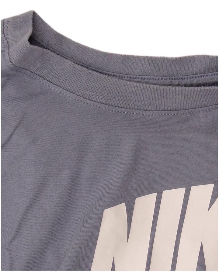 Nike T-shirt graphique pour homme XL Bleu coton