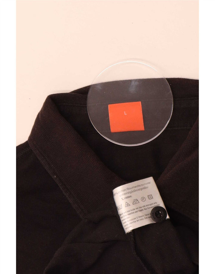 Hugo Boss Polo Homme Grand Noir Coton