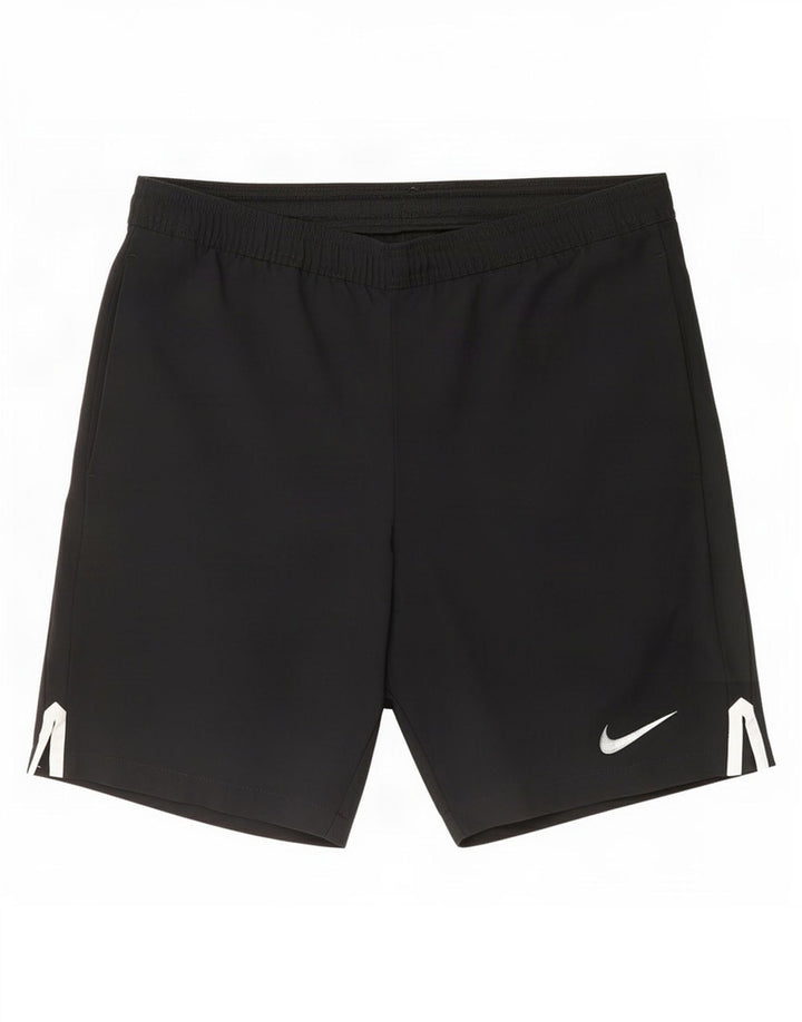 Short de sport Nike Dri Fit pour hommes, petit, noir, polyester