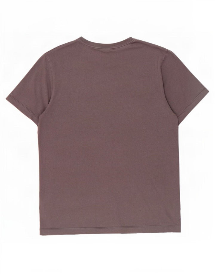 Nike Mens Regular T-Shirt Top Petit Gris Coton