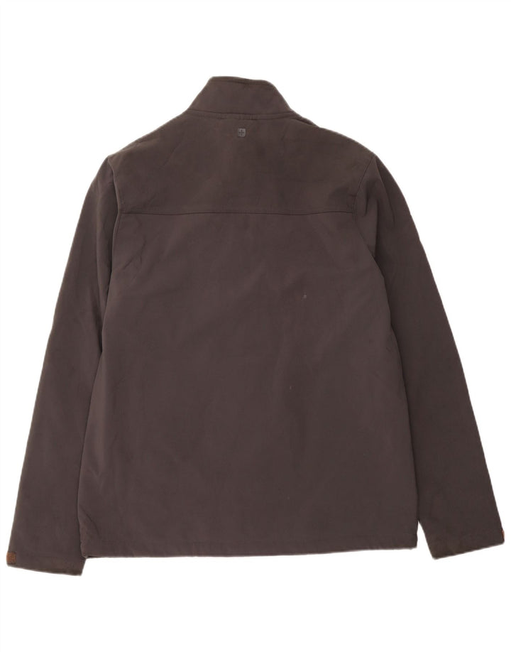 Mountain Warehouse Veste coupe-vent pour homme UK 40 Large Gris Polyester