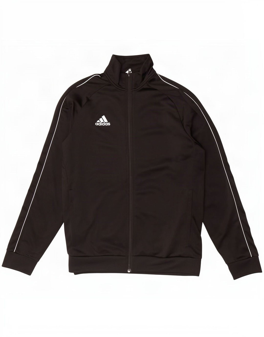 Adidas Veste de survêtement pour homme Noir moyen Polyester