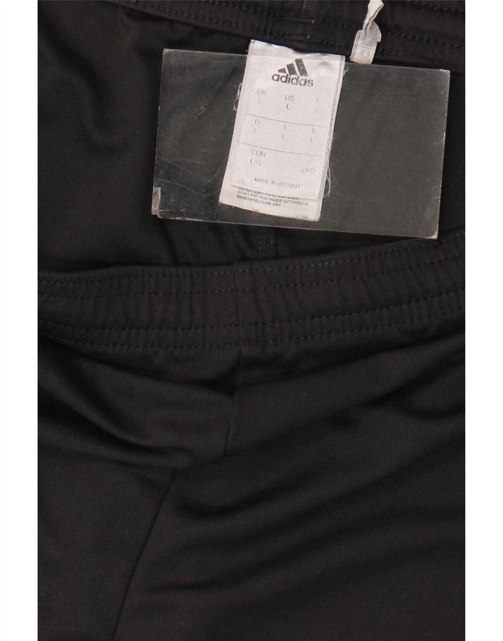 Adidas Short de sport Climalite pour homme, grand, noir, polyester