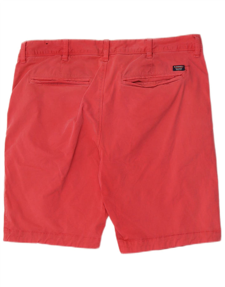 Superdry Short Chino Homme W36 Grand Rose Coton