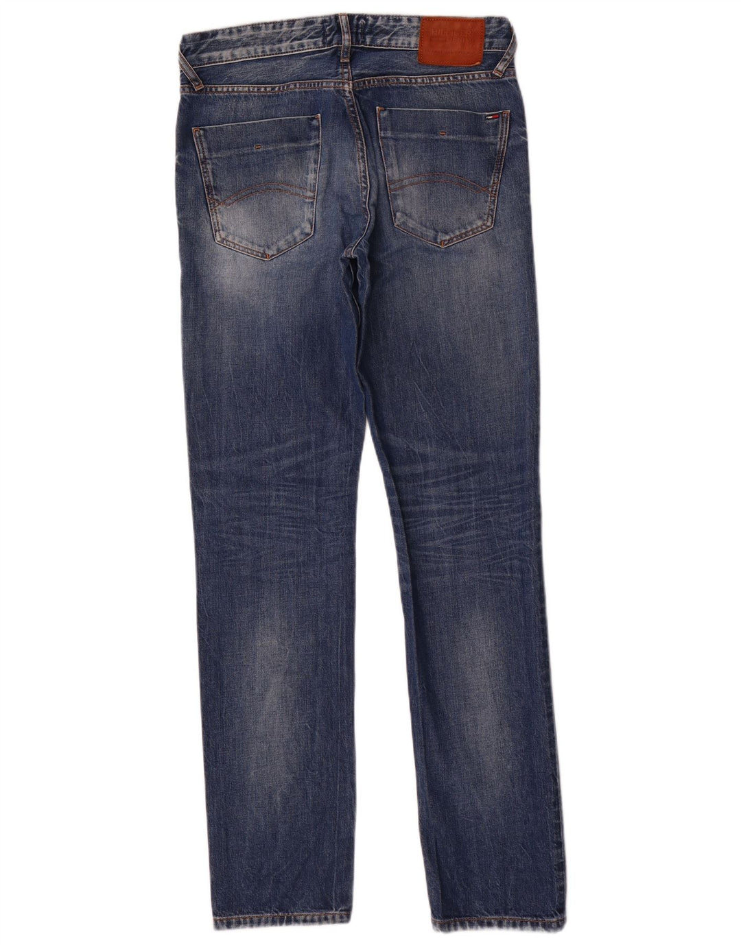 Tommy Hilfiger Jean Slim Homme W30 L32 Bleu Coton