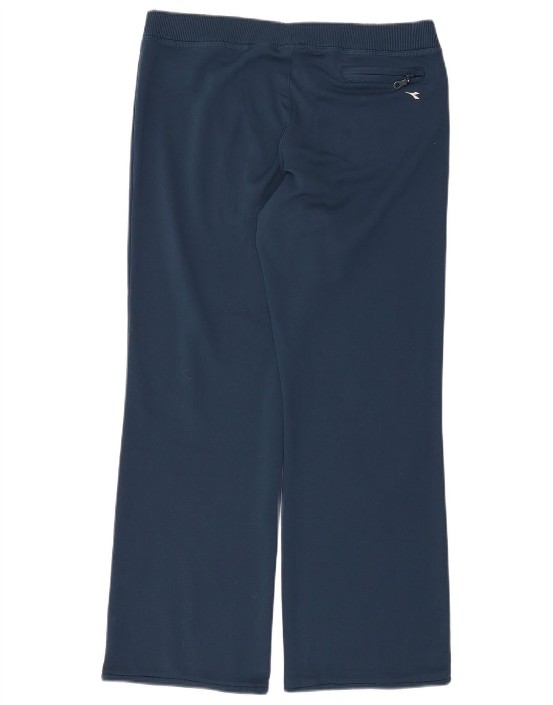 Diadora Pantalon De Survêtement Femme UK 14 Large Bleu Marine Polyester