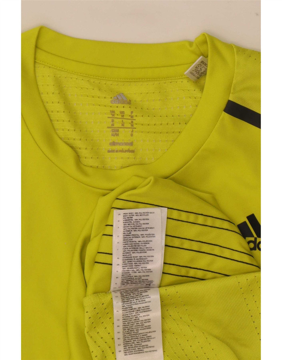 Adidas Homme Climacool T-Shirt Haut Jaune Moyen Polyester