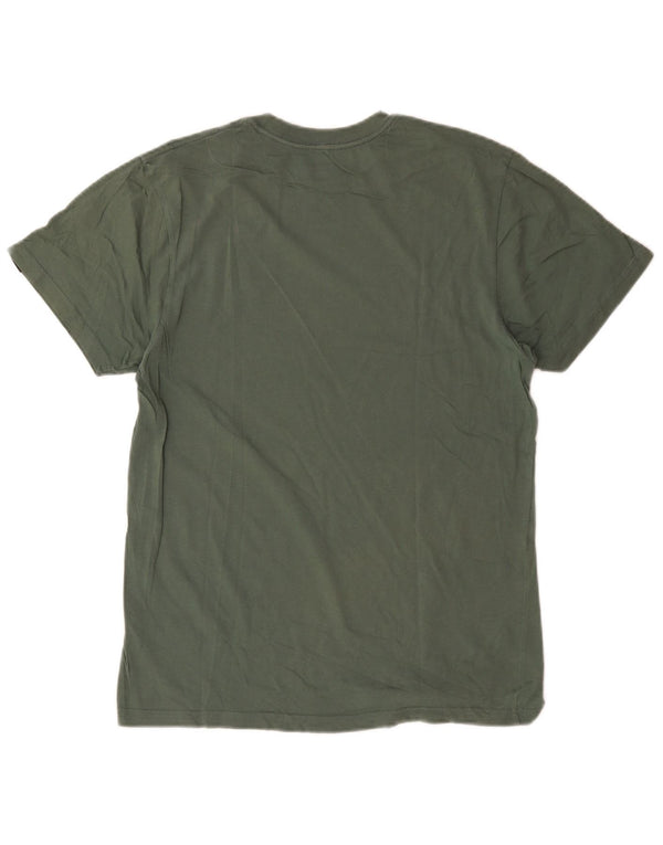 Vans T-shirt graphique ajusté sur mesure pour homme en coton vert moyen