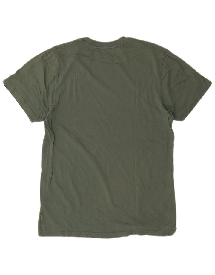 Vans T-shirt graphique ajusté sur mesure pour homme en coton vert moyen