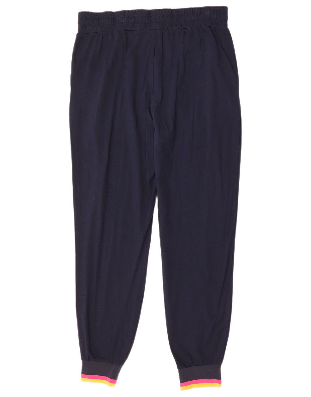 BODEN Femme Pantalon De Survêtement Joggers UK 12 Bleu Marine Moyen Coton