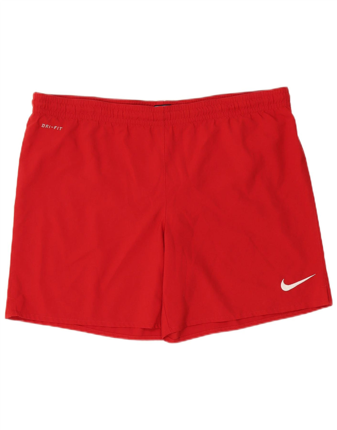 NIKE Short de Sport Dri Fit Homme Rouge Moyen Polyester
